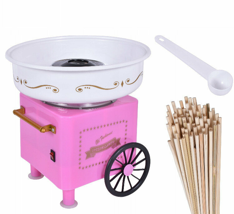 Аппарат для приготовления сахарной (сладкой) ваты Cotton Candy Maker - фотография № 4