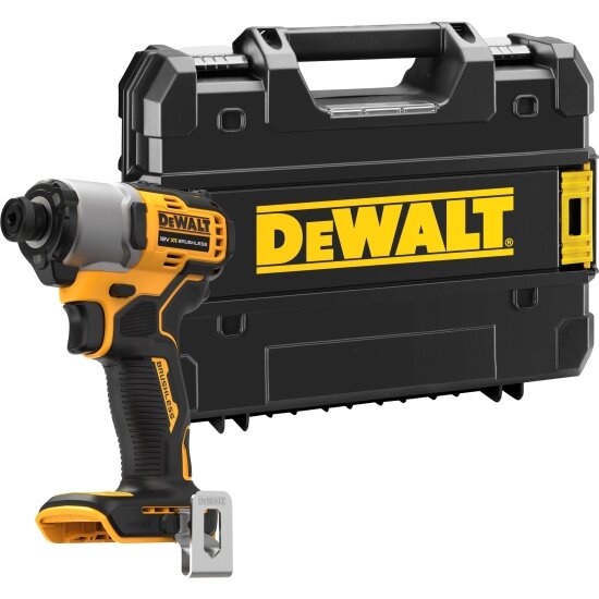 Аккумуляторный импульсный шуруповерт DEWALT 18 В XR Li-Ion, без АКБ И ЗУ, в кейсе TSTAK, DCF840NT - фото №1