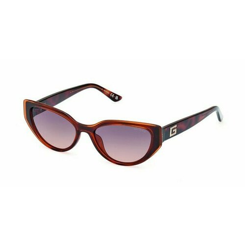 Солнцезащитные очки GUESS Guess GUS 7910 52F GUS 7910 52F, коричневый солнцезащитные очки marcolin коричневый