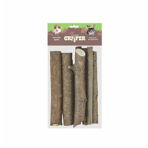 Лакомство для грызунов, Веточки ореха, 10 шт