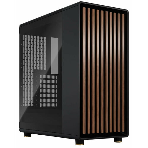 Корпус Fractal Design North TG Dark, Mid Tower, FD-C-NOR1C-02, угольно-черный