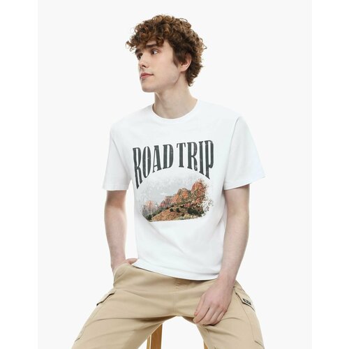 фото Футболка gloria jeans, размер xl (52-54), белый