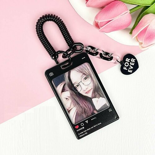 Картхолдер матовая, черный