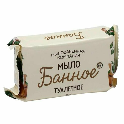 Мыло туалетное МК 100гр. Банное (цв. обертка)