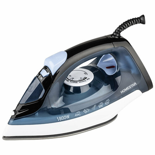 Утюг 1800ВТ керам покрытие С отпар Самооч антикапля ЗАЩ от накипи СЕР 105545 HOMESTAR 251000₽