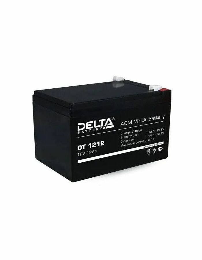 Аккумуляторная батарея DELTA Battery DT 1212 12В 12 А·ч