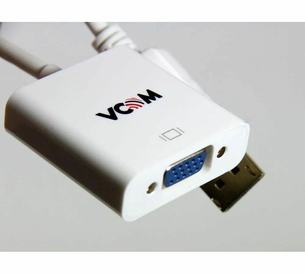 Переходник DisplayPort to VGA F 0.15м VCOM CG603 VCOM Telecom - фото №3