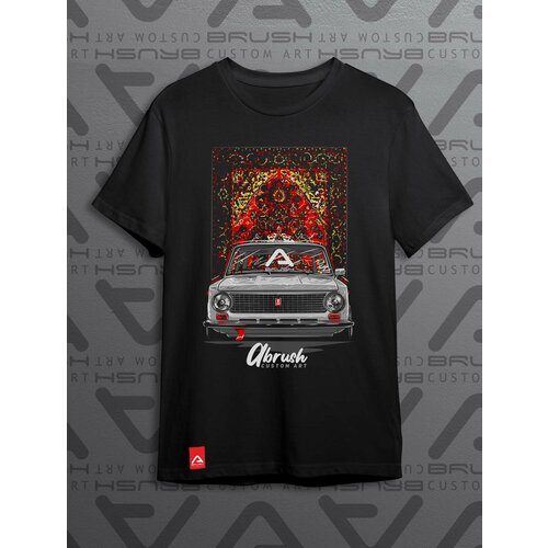 Футболка ABRUSH, размер 3XL, черный