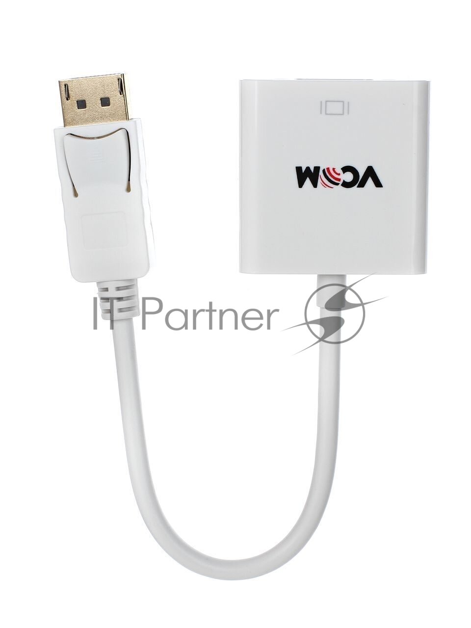 Переходник DisplayPort to VGA F 0.15м VCOM CG603 VCOM Telecom - фото №13