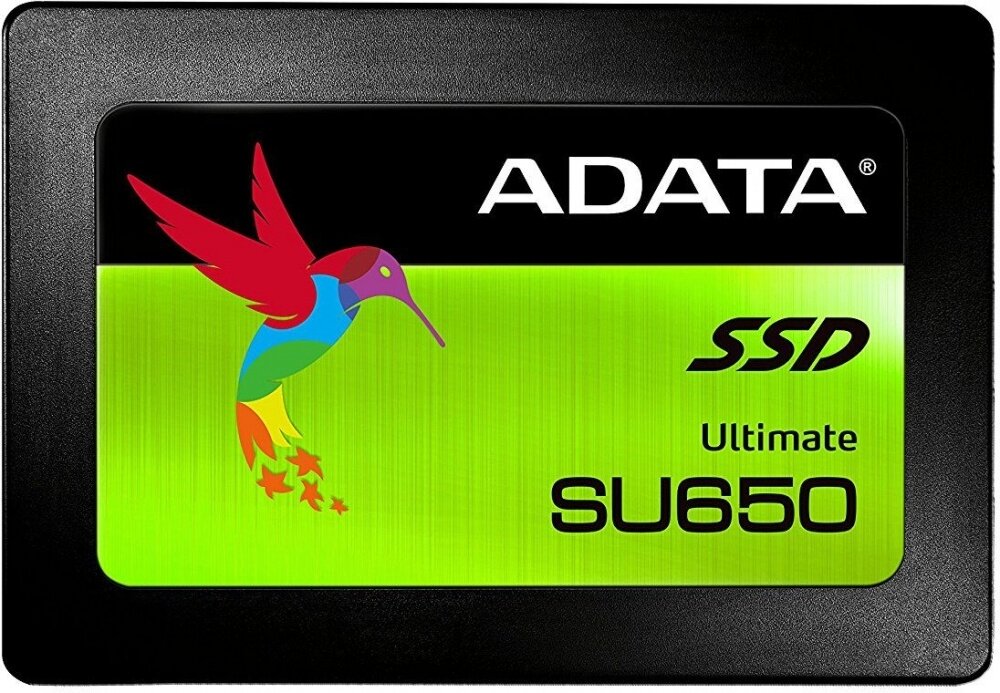 Накопитель SSD ADATA 480GB SU650 TLC 2.5" SATAIII 3D NAND, SLC cach / without 2.5 to 3.5 brackets / blister