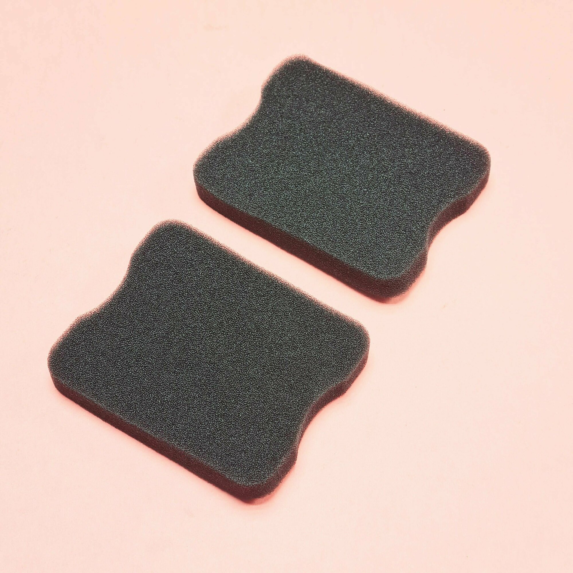 фото Фильтр воздушный 2шт элемент поролон плоский 26, 33, 43, 52 мотокосы бензокосы триммер завод