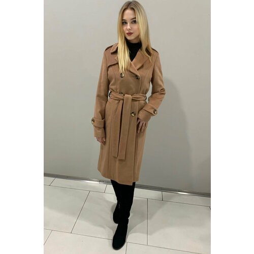 Бушлат , размер 44, бежевый