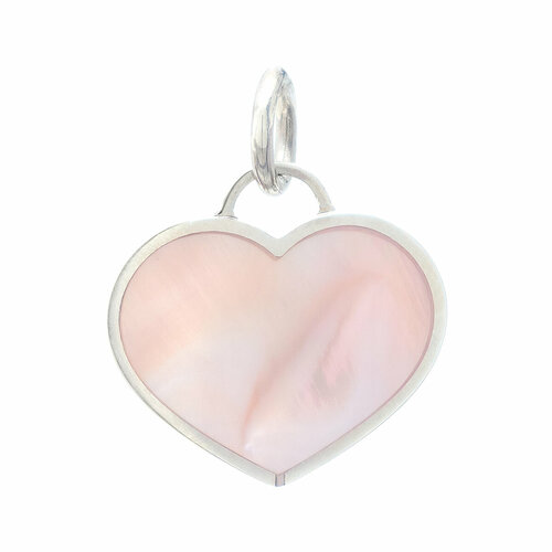 Платежный шарм Сердце Artpayments с функцией Tinkoff Pay камень розовый перламутр платежный nfc серебряный брелок для удобной оплаты 1315000₽