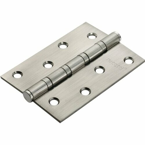 Петля стальная универсальная RUCETTI RS 100X70X2.5-4BB SN, бел. никель