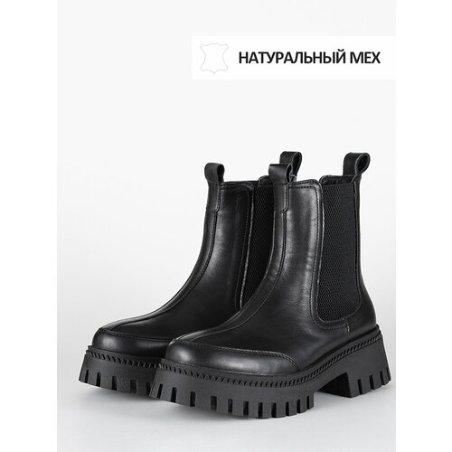 фото Ботинки balini linea, размер 40, черный