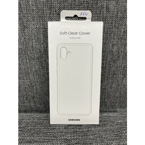 Чехол-накладка Soft Clear Cover для смартфонов SAMSUNG Galaxy A04, EF-QA045TTEGRU, прозрачный чехол накладка для samsung galaxy a04 прозрачный