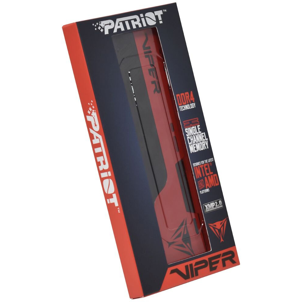 Модуль памяти DDR4 32GB Patriot Viper Elite II PC4-25600 3200MHz CL18 радиатор 1.35V retail - фото №19