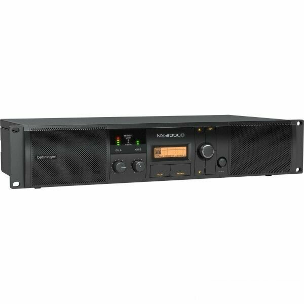 Behringer NX3000D Профессиональный 2-канальный усилитель мощности с DSP