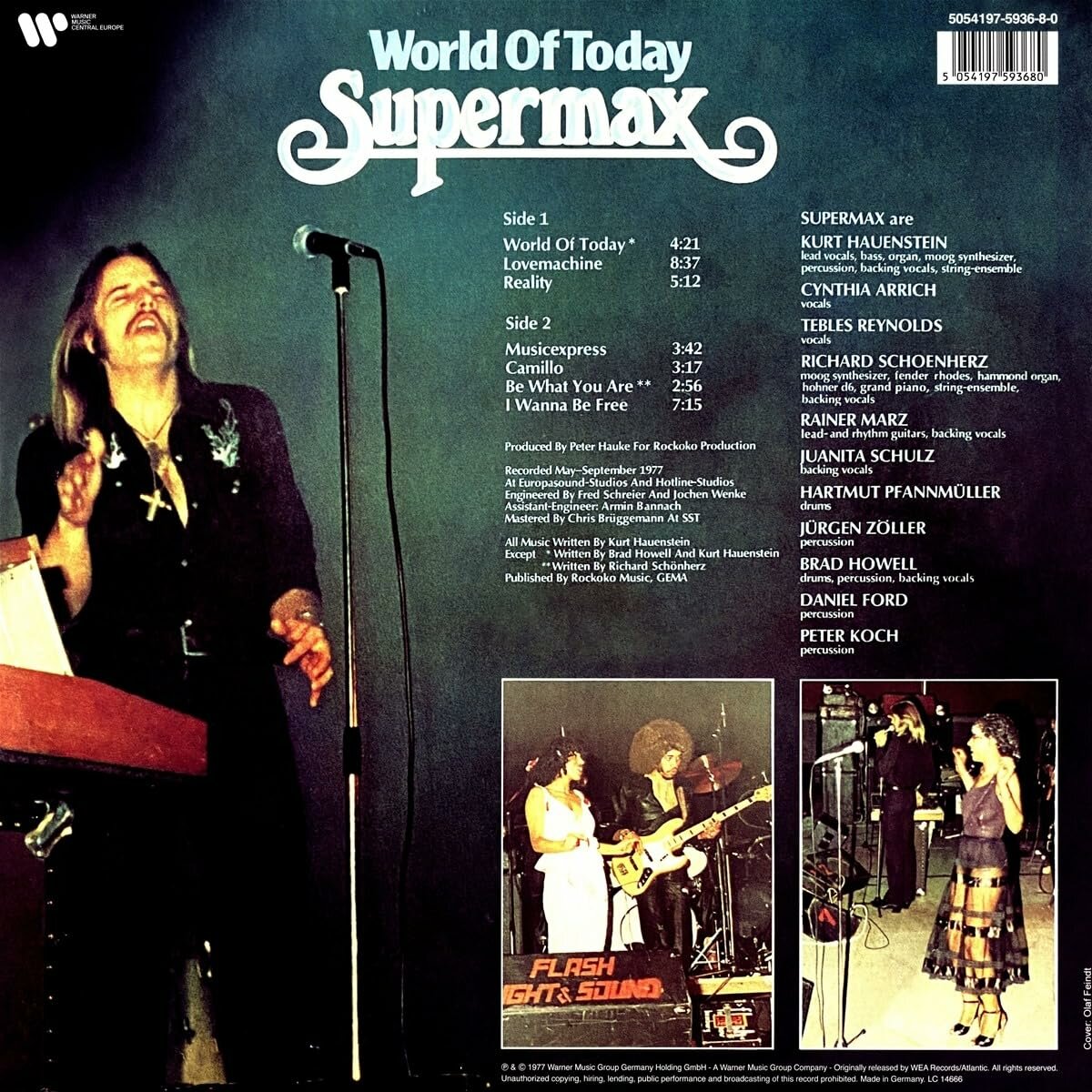 5054197593680, Виниловая пластинка Supermax, World Of Today Warner Music - фото №3