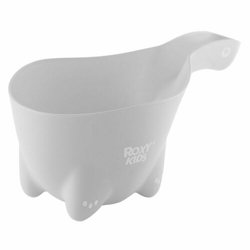 ковшик для ванны roxy kids dino scoop мятный Ковш для купания Dino Scoop, 800мл, цвет серый (комплект из 3 шт)