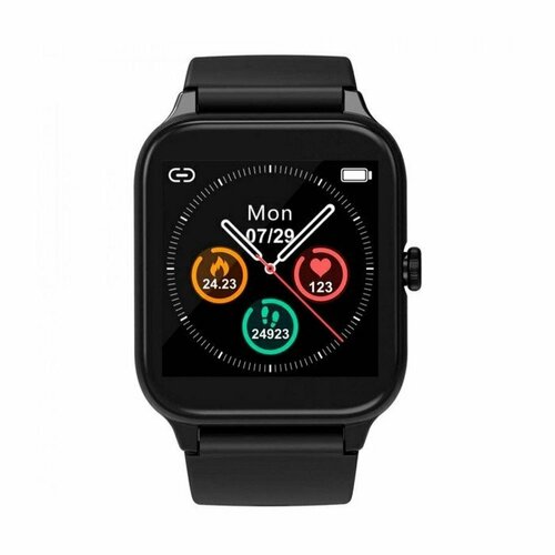 Смарт-часы Blackview R3 15 уведомления контроль ЧСС 12 режимов фитнеса черные 305100₽