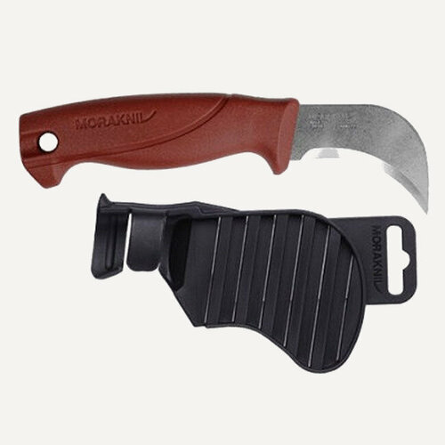 фото Morakniv нож moraknive roofing felt knife красный / черный, нержавеющая сталь
