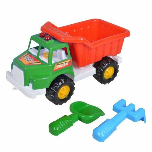 фото Автомобиль «самосвал mini», песочный набор, микс (комплект из 2 шт) zarrin toys