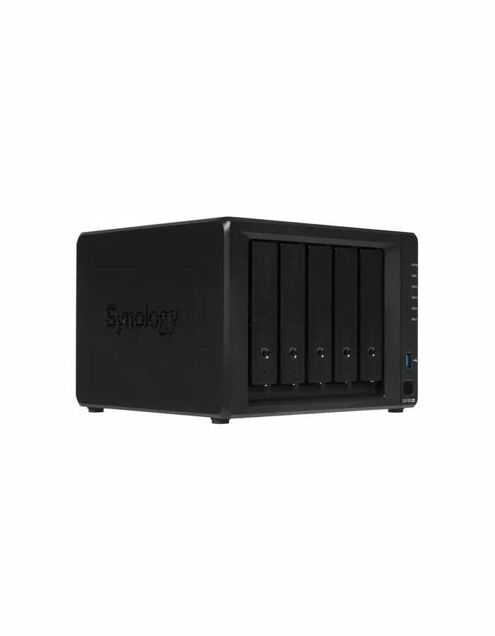 Сетевой накопитель Synology 5x3.5”/2.5" SATA, 2xNVMe, 2xUSB3.2Gen1, 2xeSATA, 4xUTP Gigabit, без HDD - фото №6