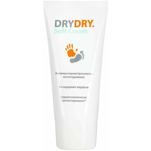 Антиперспирант-крем для тела Dry Dry Soft Cream Регулятор потоотделения 50мл х2шт