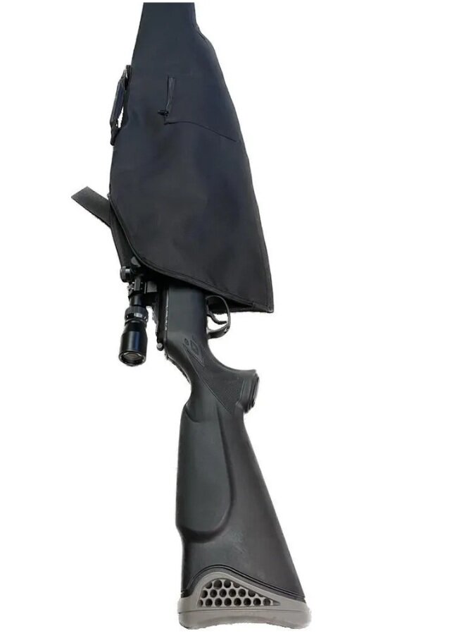 Чехол универсальный для пневматических винтовок Hatsan/Crosman/Gamo с боковым карманом (Hatsan 55-125 ) с оптикой - 127 см.