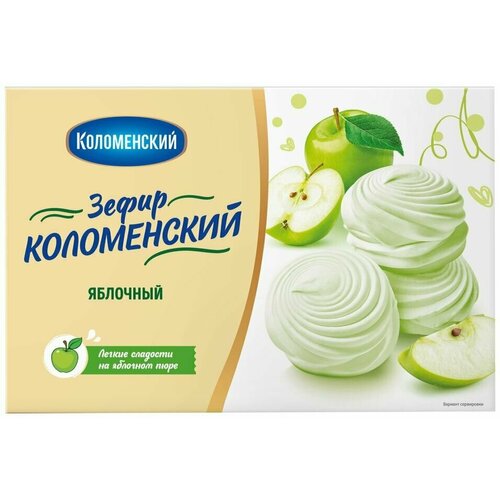 Зефир Коломенский Яблочный 250г х3шт