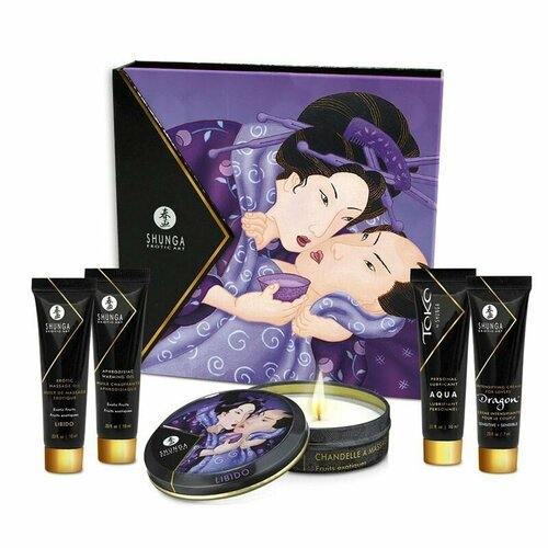 Подарочный набор Geishas secret из 5 предметов fang chung lubricant massage oil cherry flavor 100ml