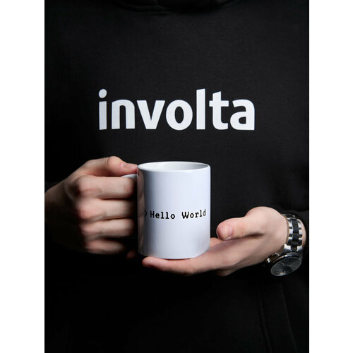 Кружка Involta для программиста Hello World