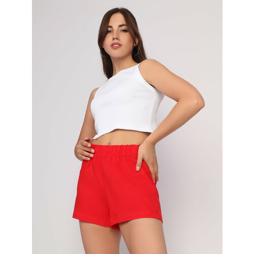 фото Шорты style margo, размер 48, красный