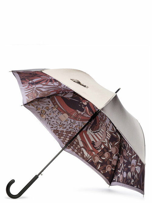 Зонт-трость ELEGANZZA, коричневый