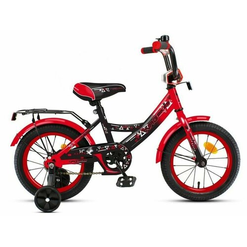 Велосипед NRG Bikes RAVON 14 black-red эксцентрики colt bikes cup red 100 135mm