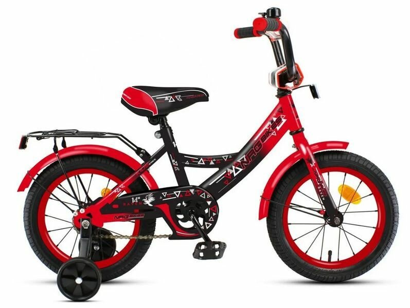 Велосипед NRG Bikes RAVON 14 black-red