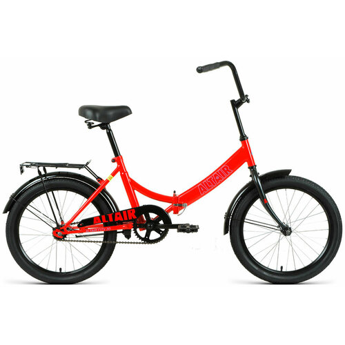 Велосипед Altair CITY 20 2022 рост 14' красный/голубой (RBK22AL20006) велосипед 20 altair city 20 1 ск 20 21 г 14 красный голубой rbkt1yf01006