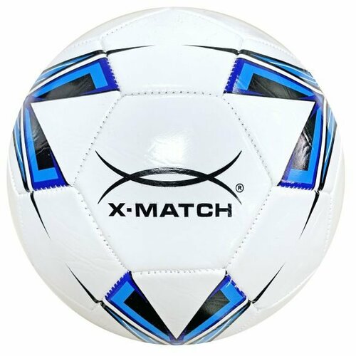 мяч футбольный x match 1 слой pvc x match 56466 Мяч футбольный, 1 слой PVC (камера - резина, машинная обработка) X-Match 56466