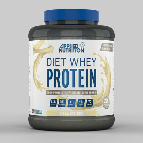 Applied Nutrition Diet Whey 1.8kg (Strawberry milkshake) applied nutrition diet whey iso whey blend strawberry milkshake 1 8 kg