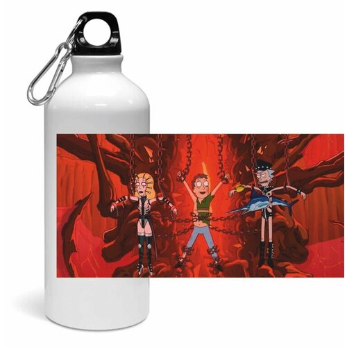 фото Спортивная бутылка рик и морти № 26 bugrikshop
