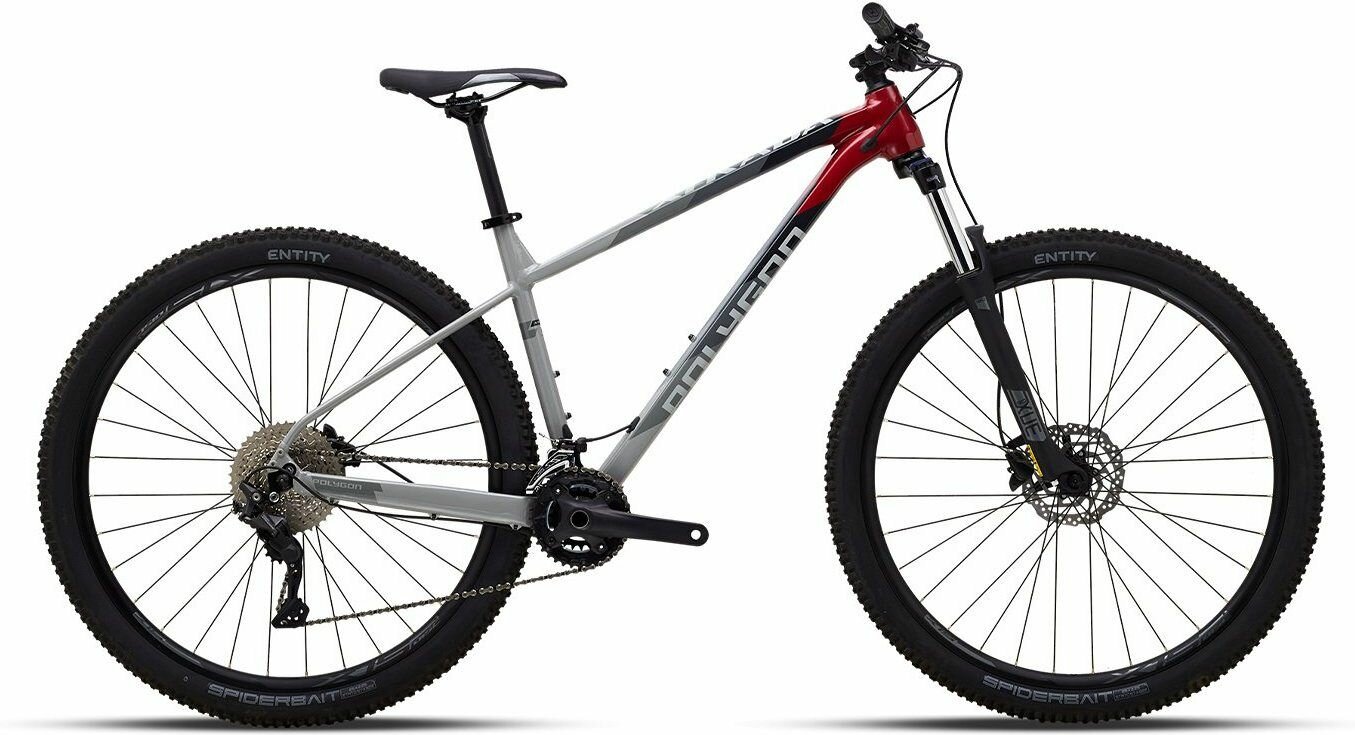 фото Велосипед Polygon Xtrada 5 29 (2023) (Велосипед PLG XTRADA 5 29 (2023), 460 L RED/GRY BA, AIBPX29XT5)