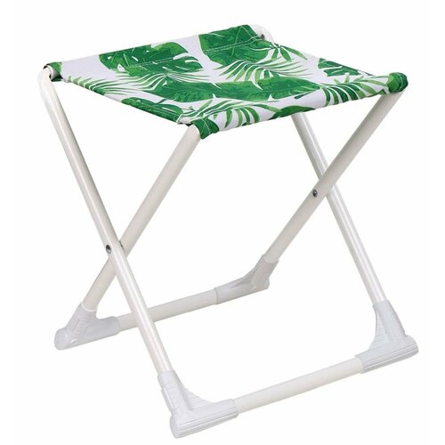 походная мебель nika стул складной пс 2 с тропическими листьями на темном Стул NIKA складной походный (ПС+/1 с тропическими листьями светлый)