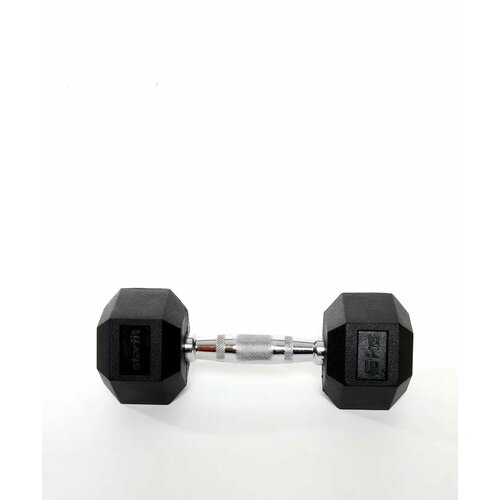 Гантель гексагональная STARFIT DB-301 10 кг, обрезиненная, черный