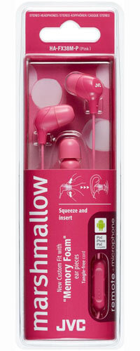 Наушники-гарнитура JVC HA-FX38M-P