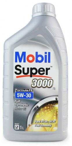 Моторное масло Mobil Super 3000 X1 5W-30 Formula FE 1л. (арт. 152565) MOB-5W30FE-1L