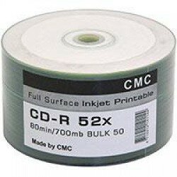 CMC Диски CD-R 80 52x Bulk 50 Full Ink Print