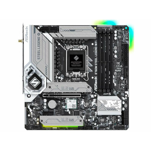 Материнская плата ASRock B760M Steel Legend Wi-Fi 2673000₽