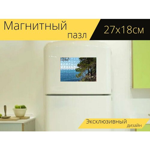 Магнитный пазл Природа, море, пейзаж на холодильник 27 x 18 см. магнитный пазл море пейзаж природа на холодильник 27 x 18 см