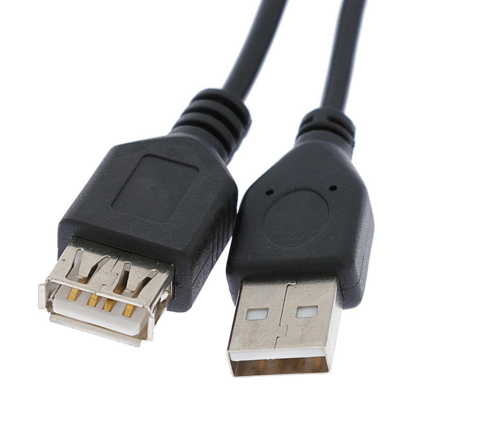 Кабель-удлинитель "Гарнизон" GCC-USB2-AMAF-1.8M, USB2.0, A(m)-A(f), 1.8 м, черный